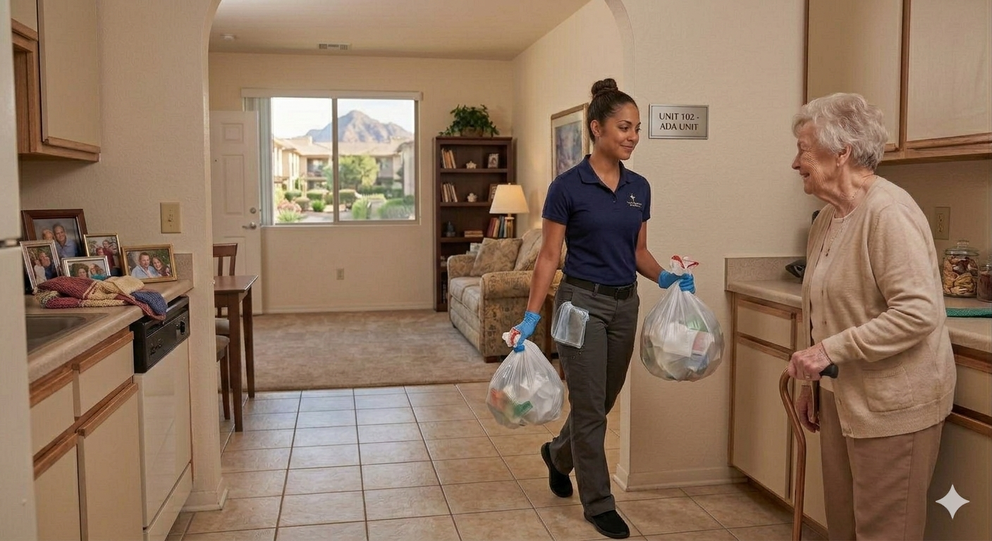 Senior clean assistance