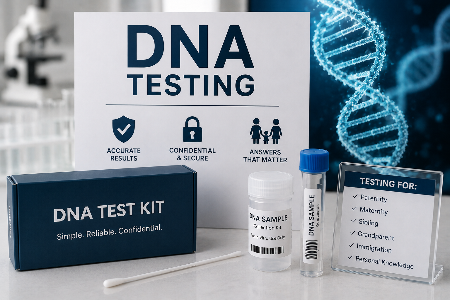 Confidential DNA Testing Service