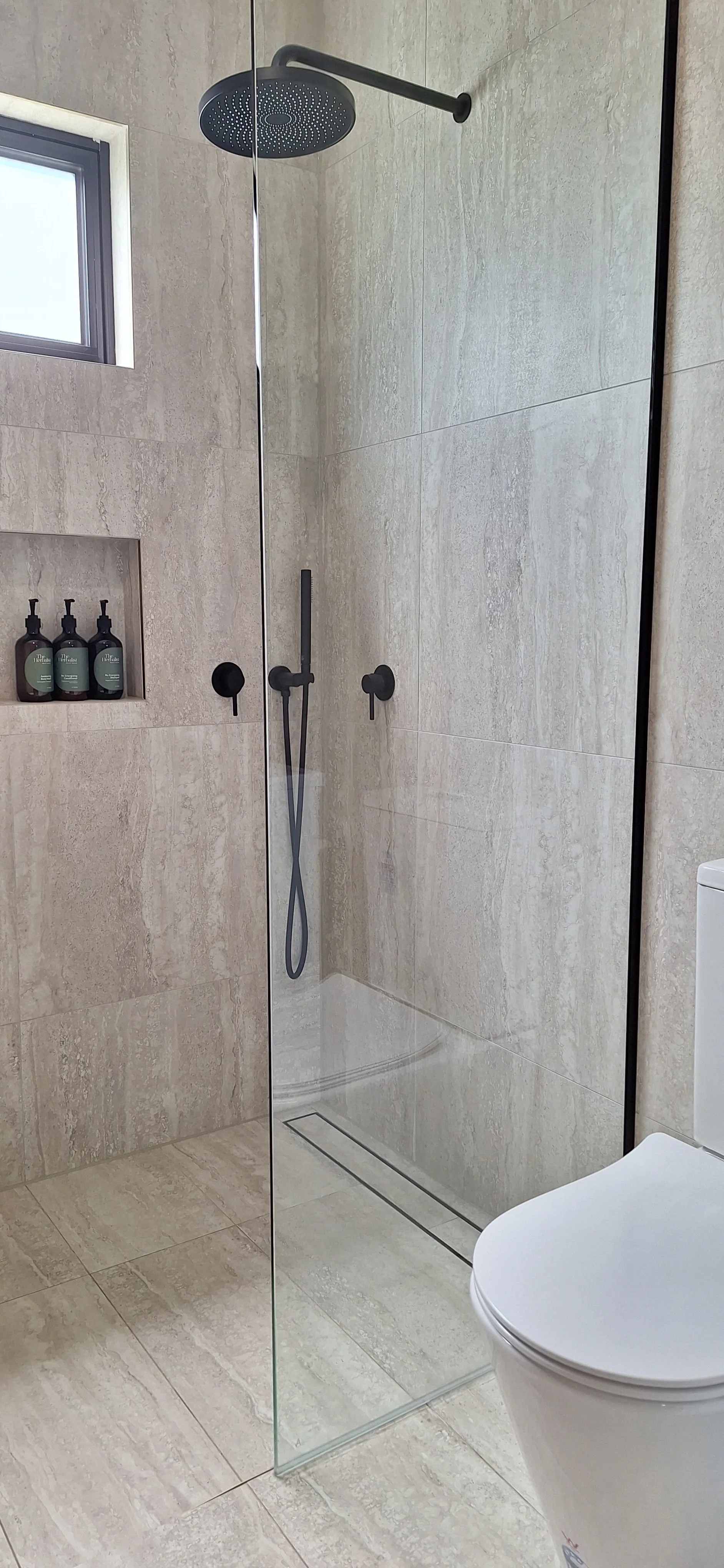 Bathroom - open shower