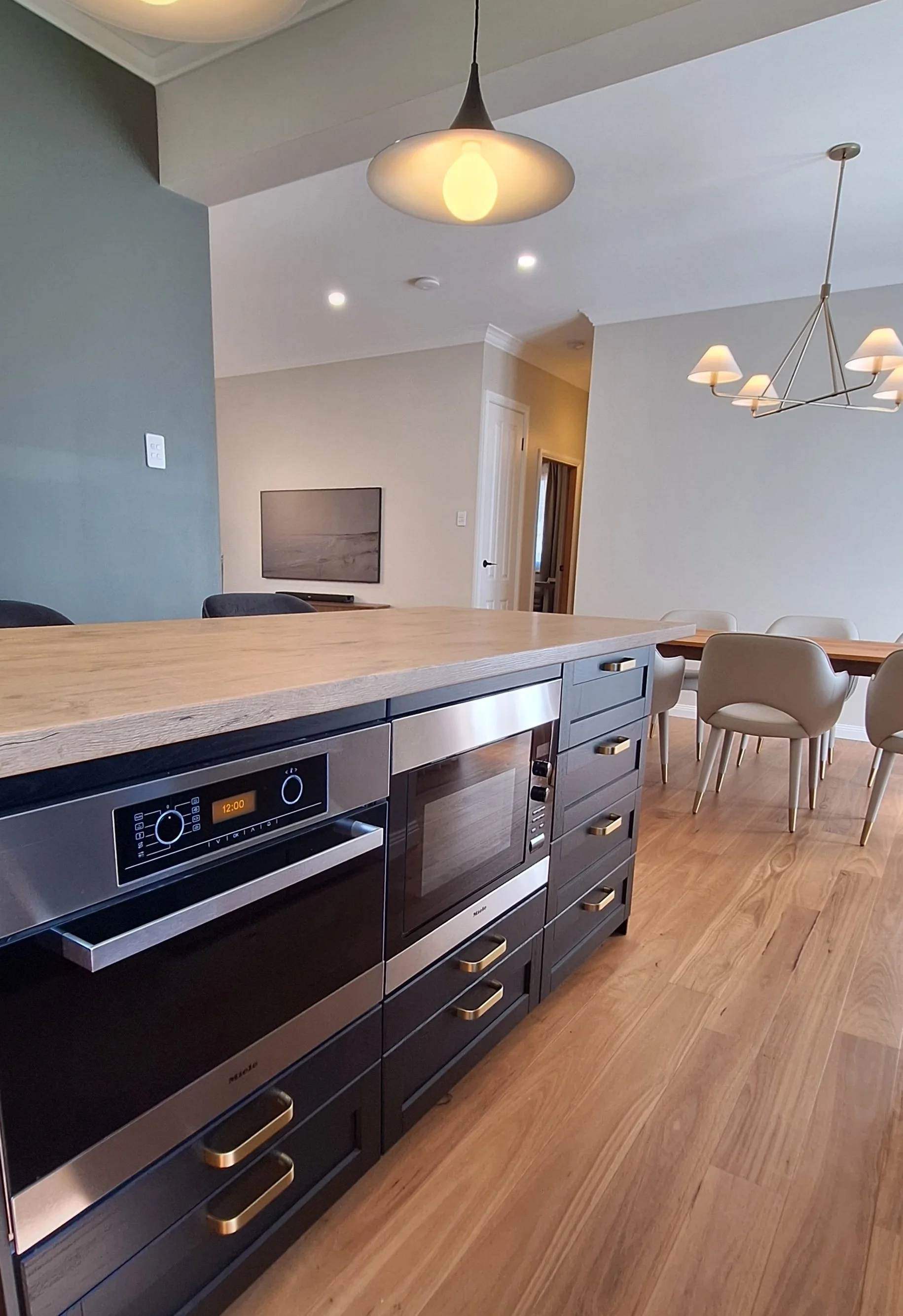 Miele oven, steamer, and microwave