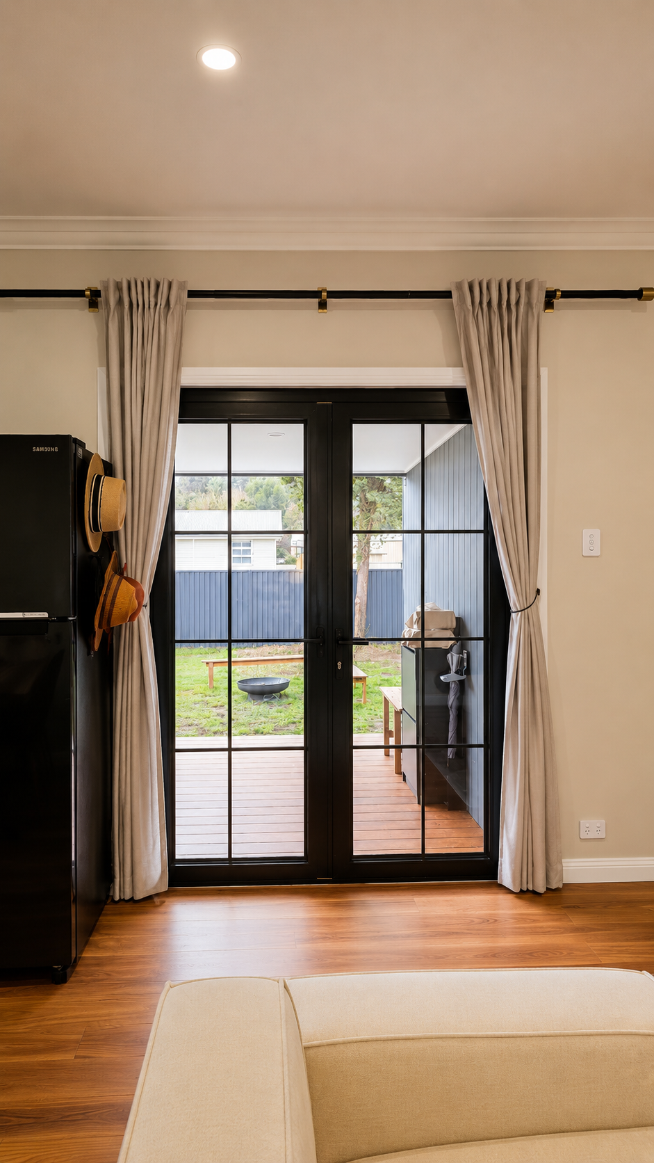 Living - Entry door