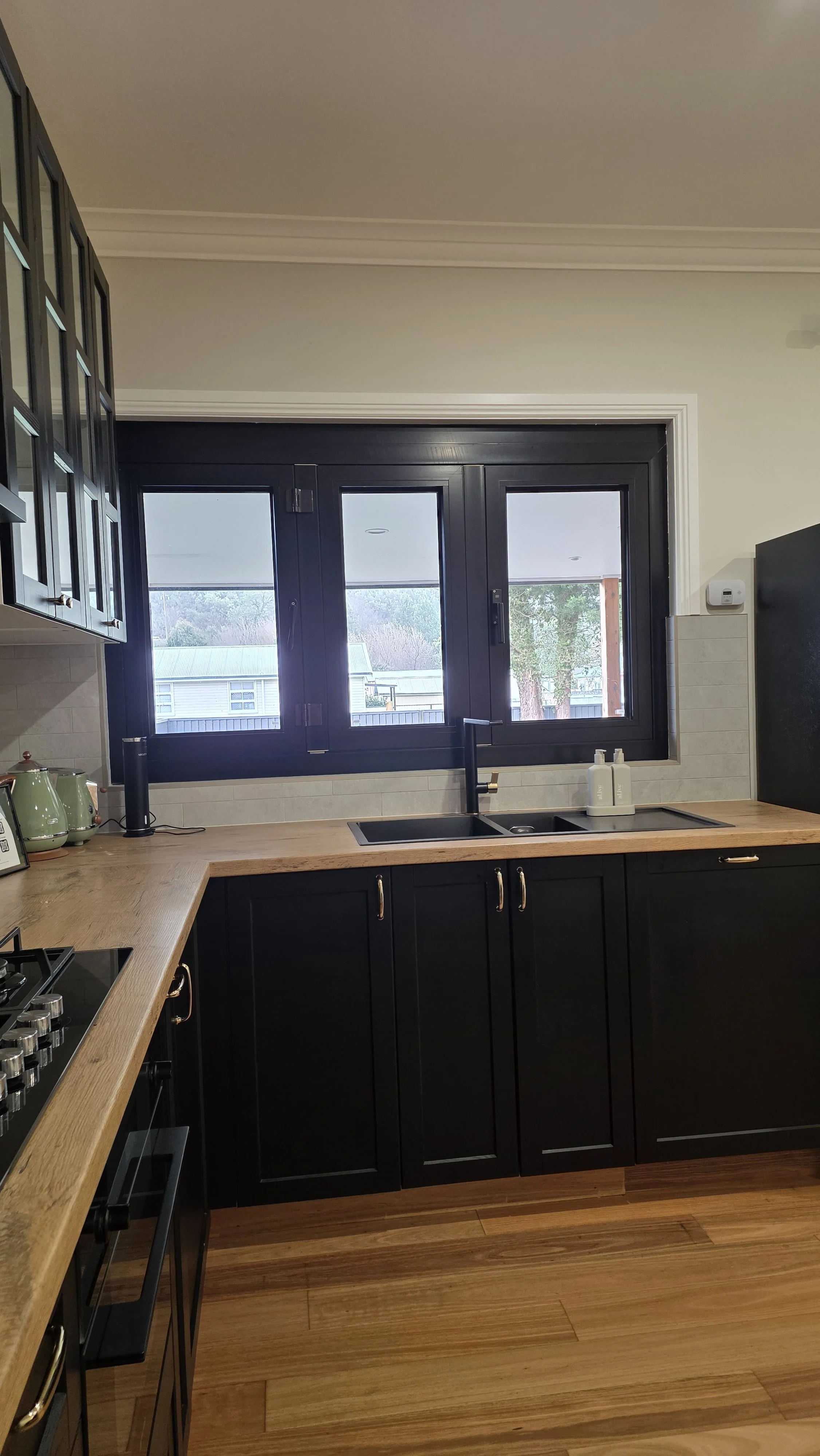 Kitchen - window and sink area
