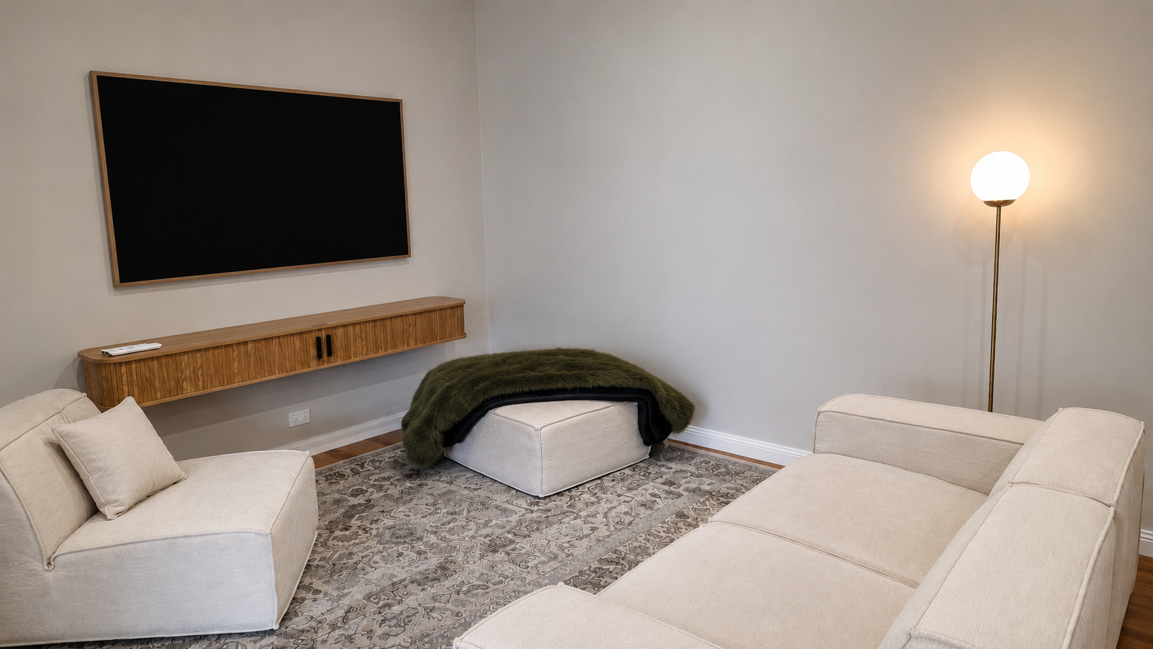 Living - The lounge area