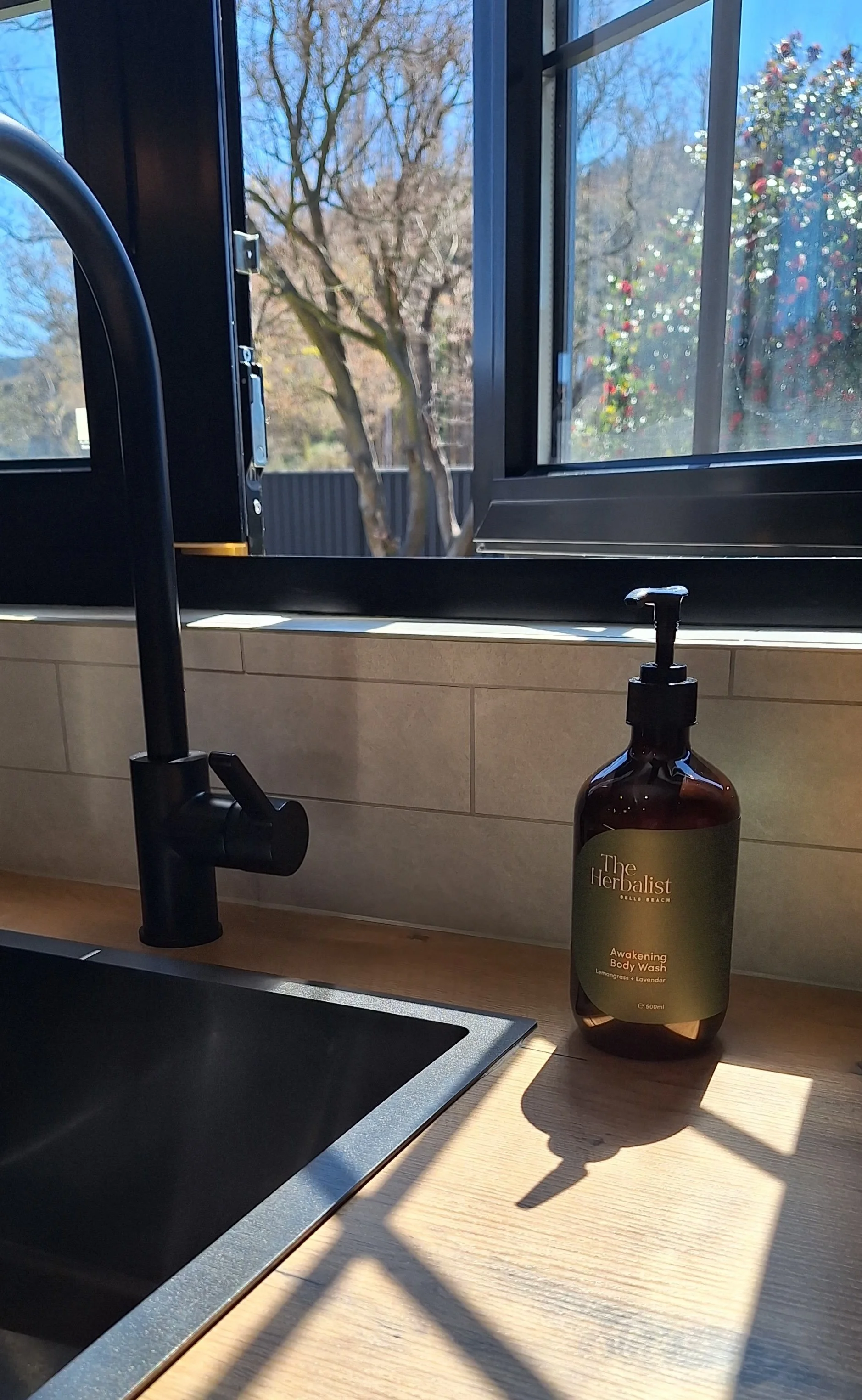 The kitchen window and The Herbalist