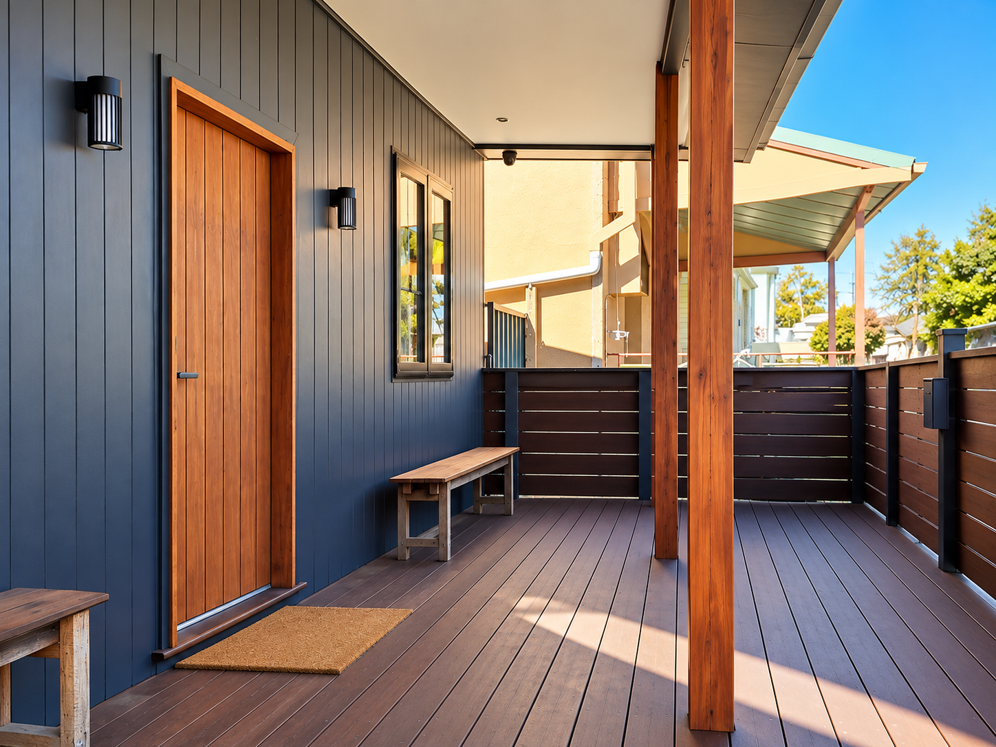 Front deck