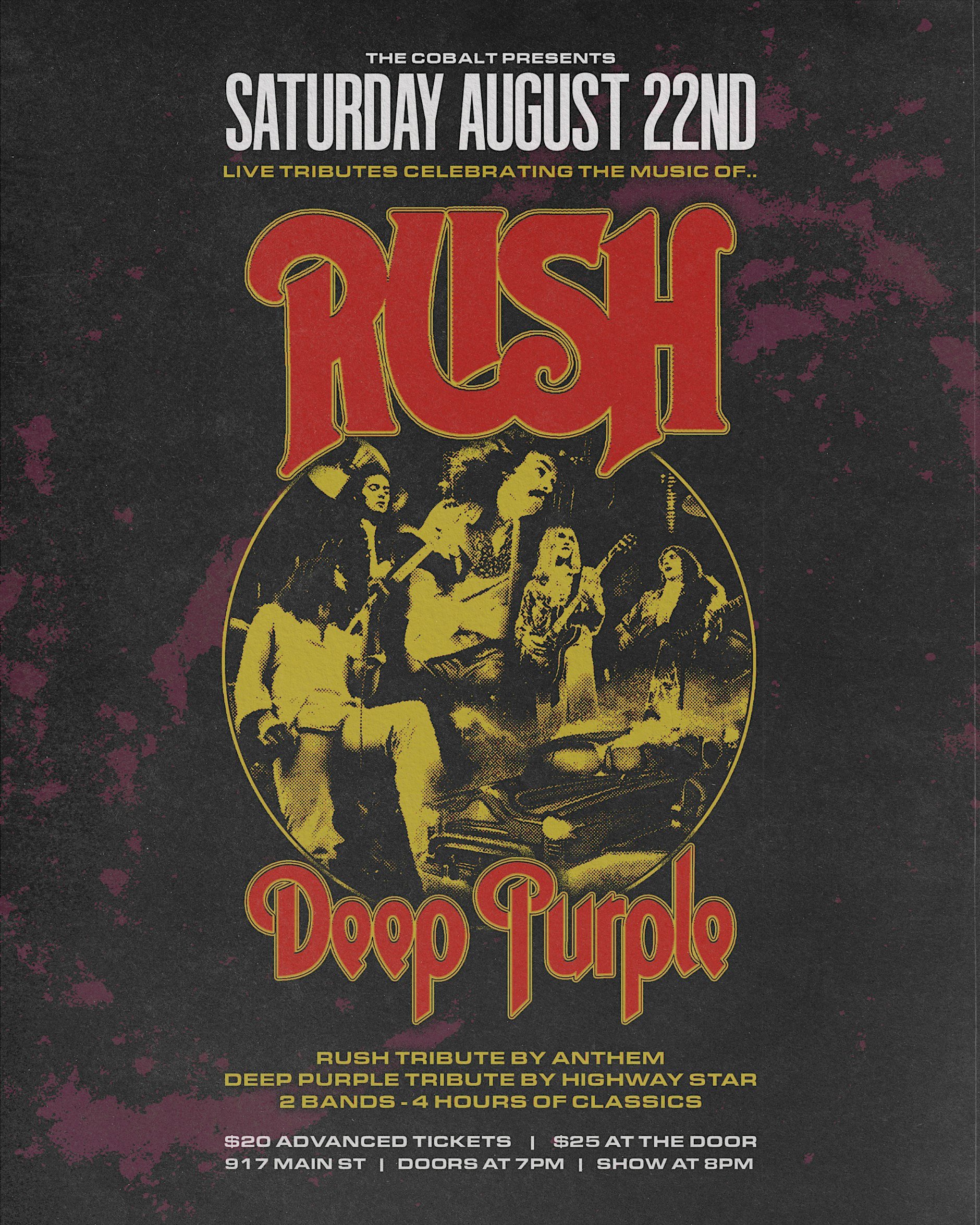 Tribute Night: Rush & Deep Purple