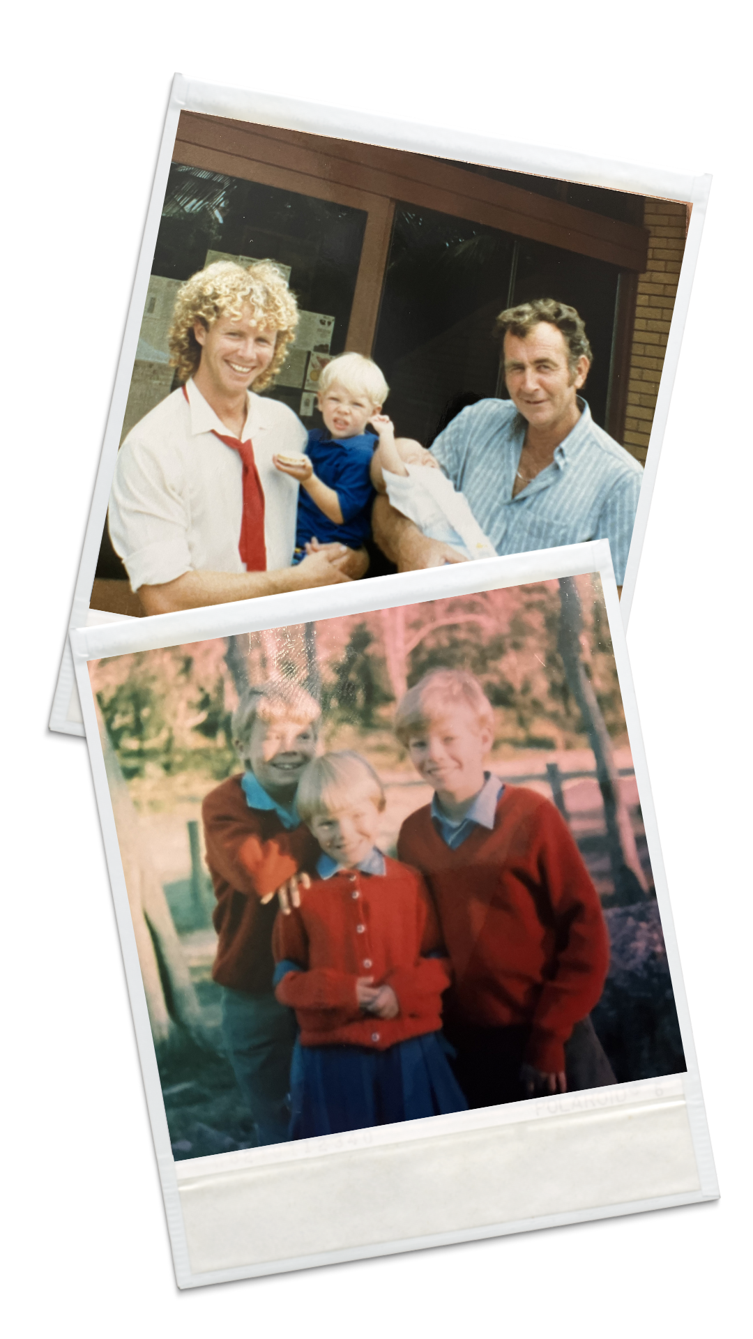 vintage family photographs of a father with young children, reflecting the everyday moments and emotional connection at the heart of fatherhood
