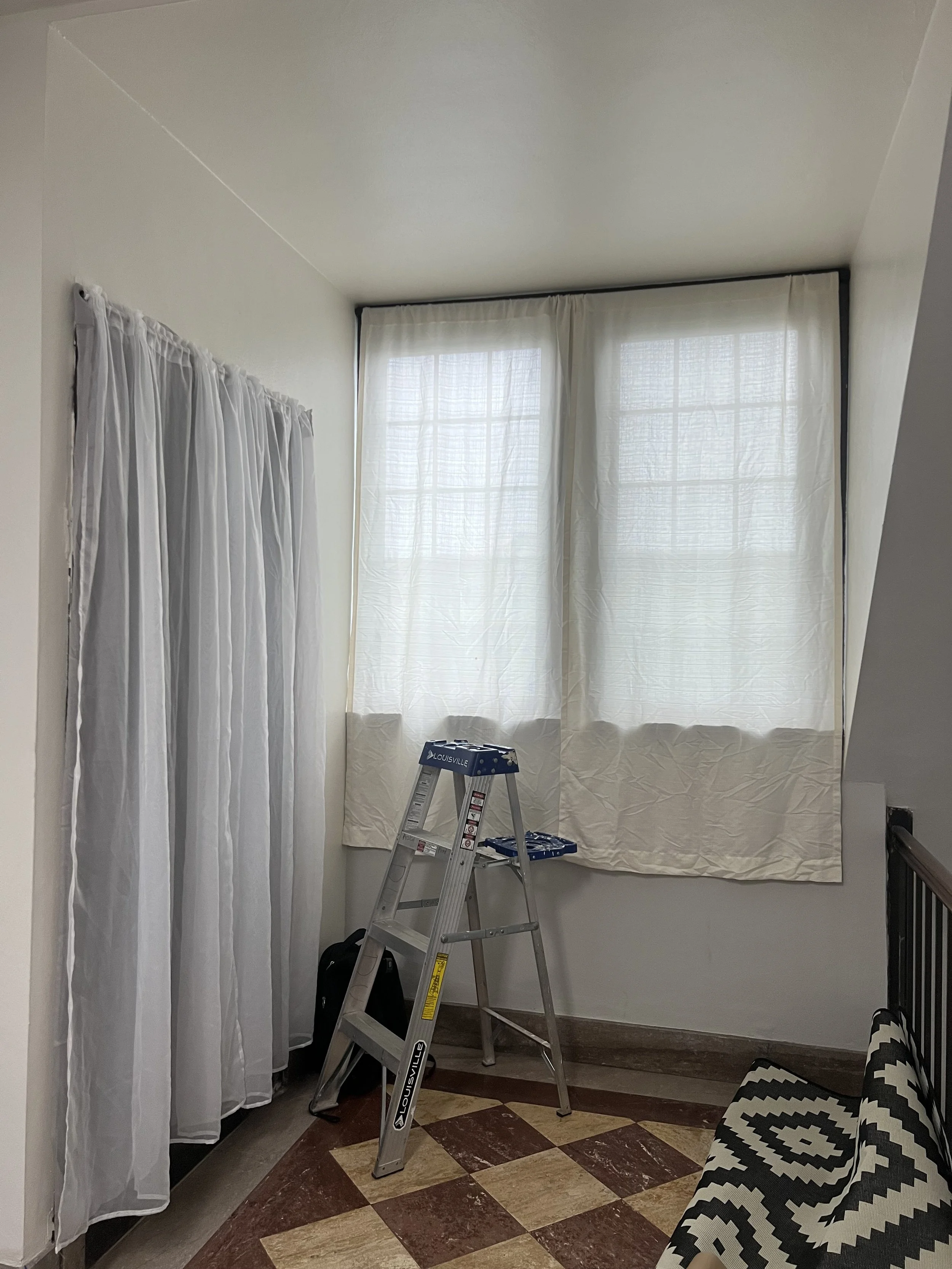 Set Up Curtains