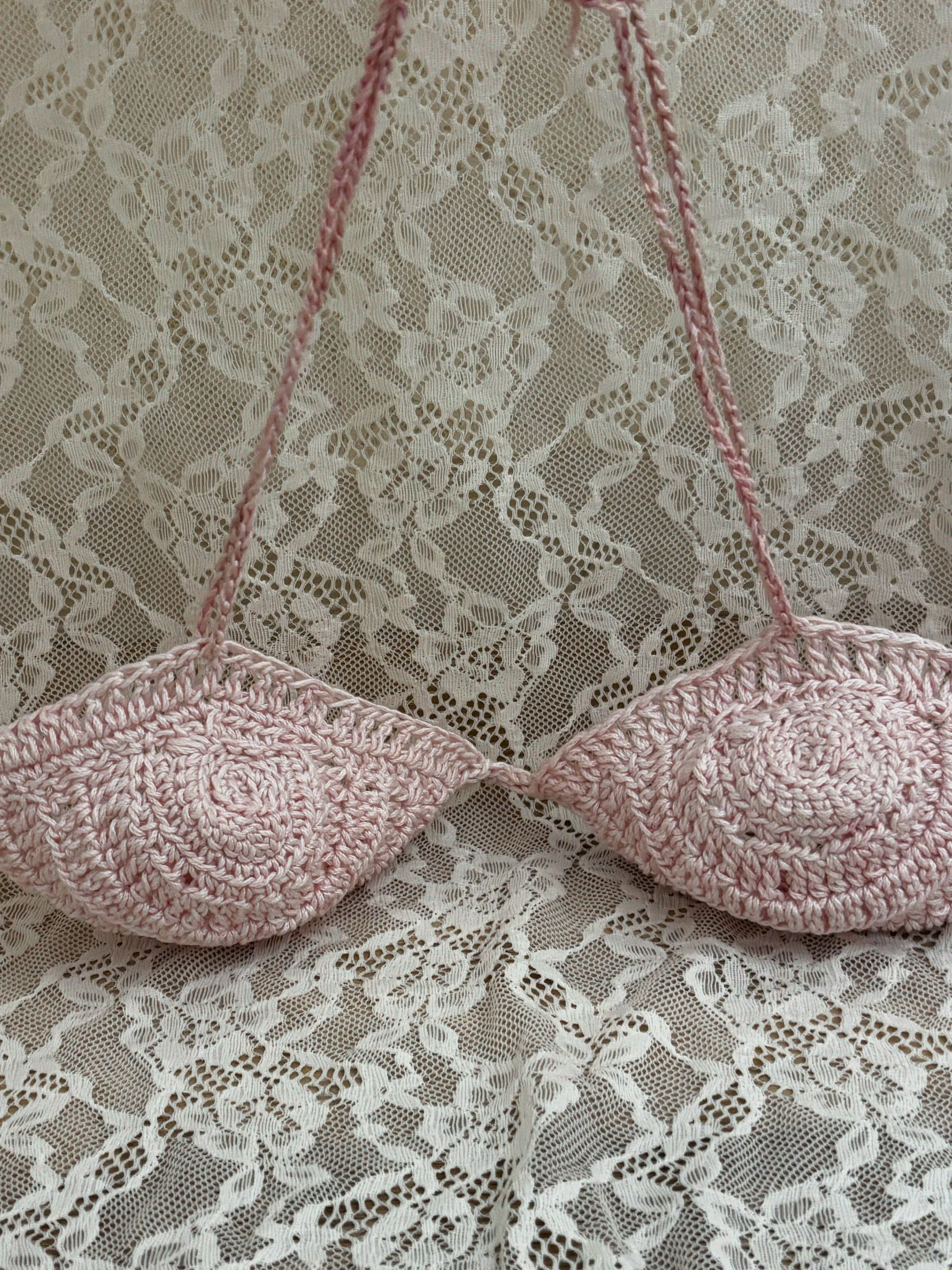 Seashell Crochet Bralette