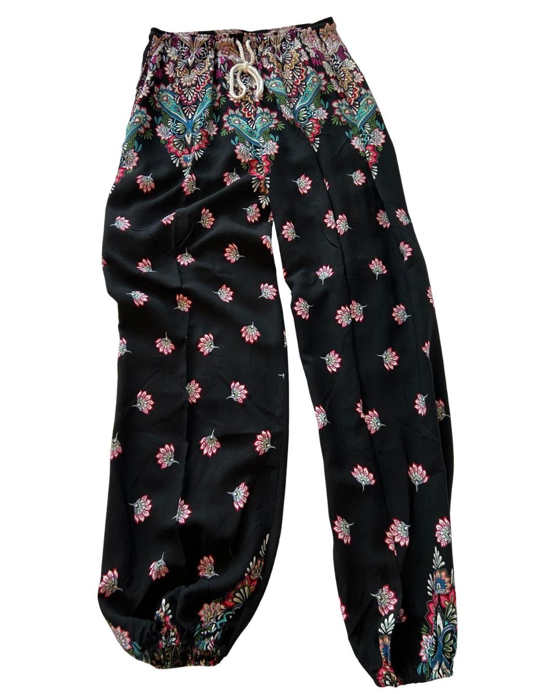 Bohemian Bliss Floral Pants - Size S