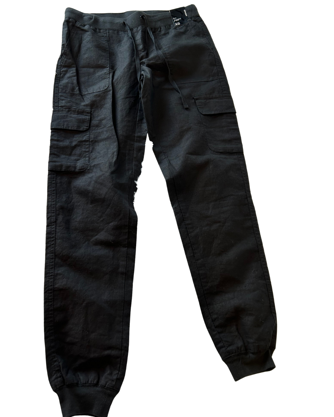 XS Black Cargo Pants