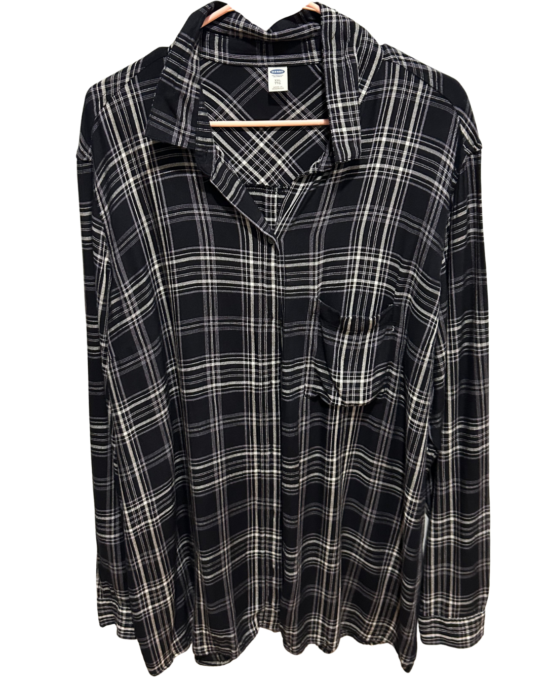 Classic XXL Plaid Shirt