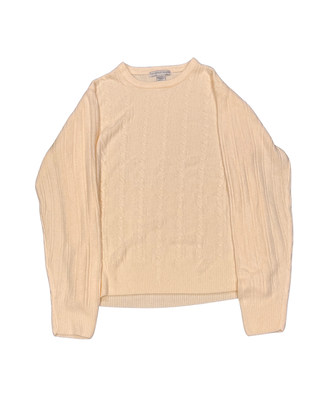Classic Cable Knit SweaterSize - L