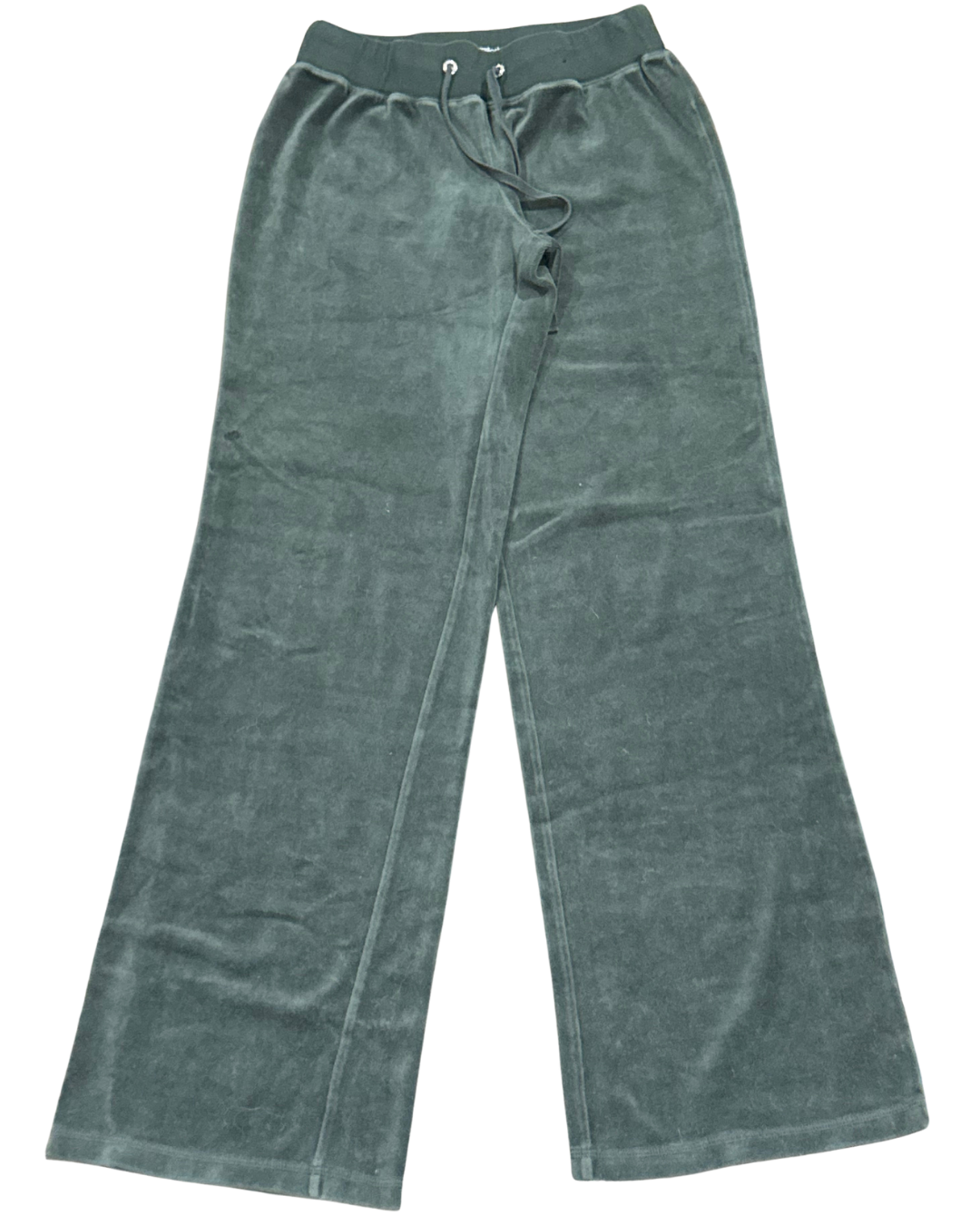 Plush Velvet Wide-Leg Pants Size - S