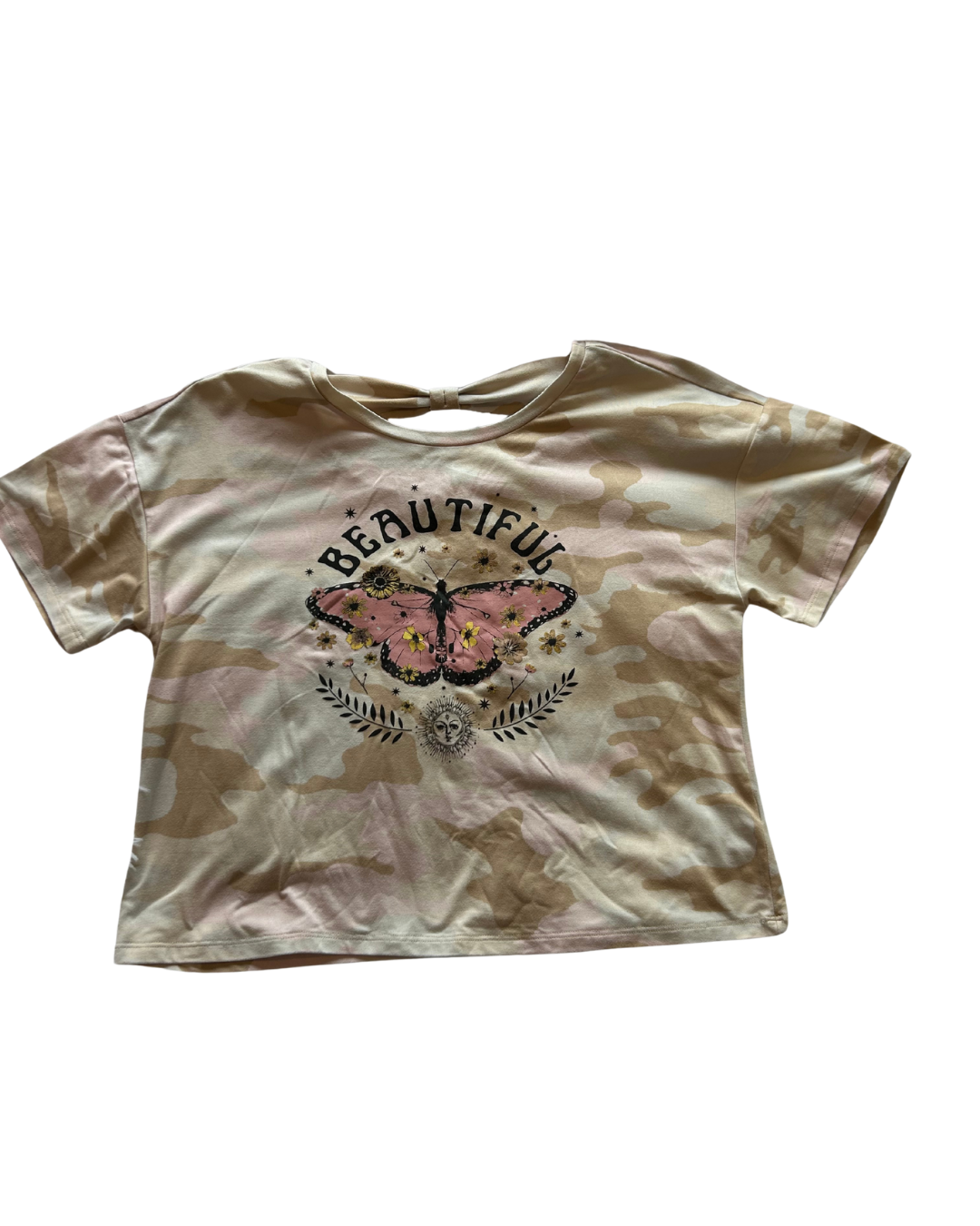 Butterfly Camo T-Shirt Size Size XL