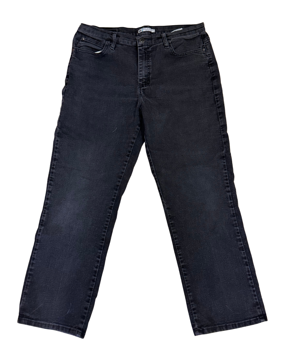 Men's Premium Black Denim Jeans Size - 12