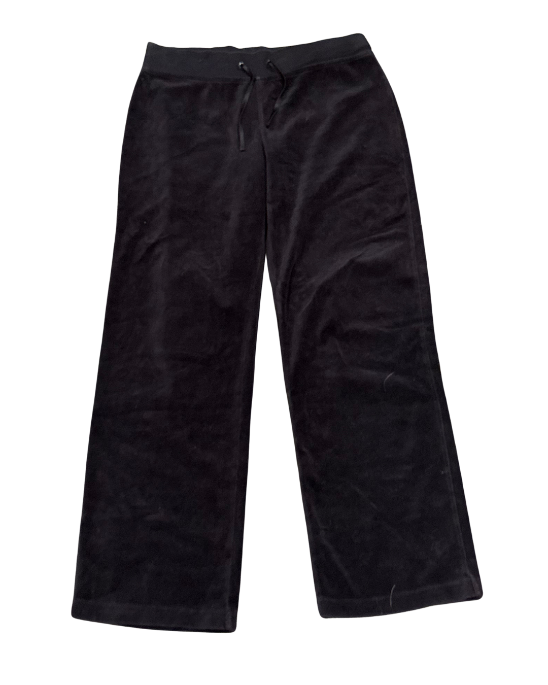 Luxurious Velvet Wide-Leg Pants Size - S