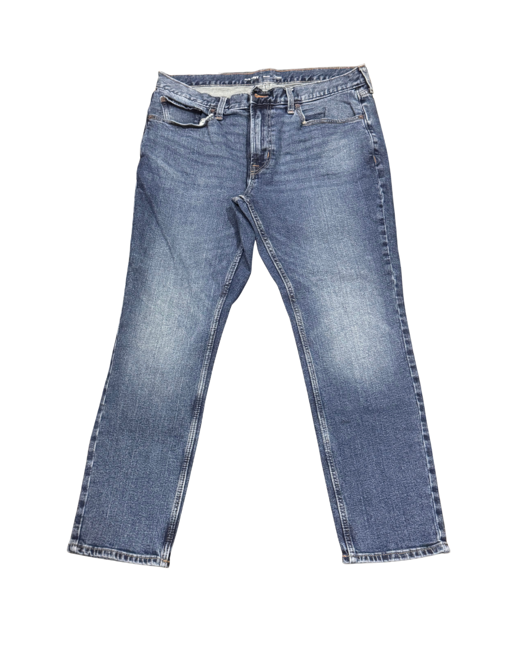 Classic Straight-Leg Denim Jeans