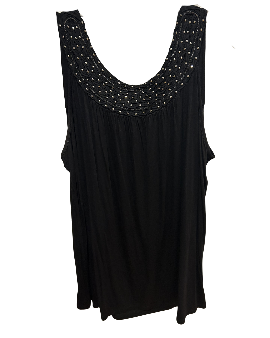 Elegant Embellished Dressbarn Blouse - Size 14/16