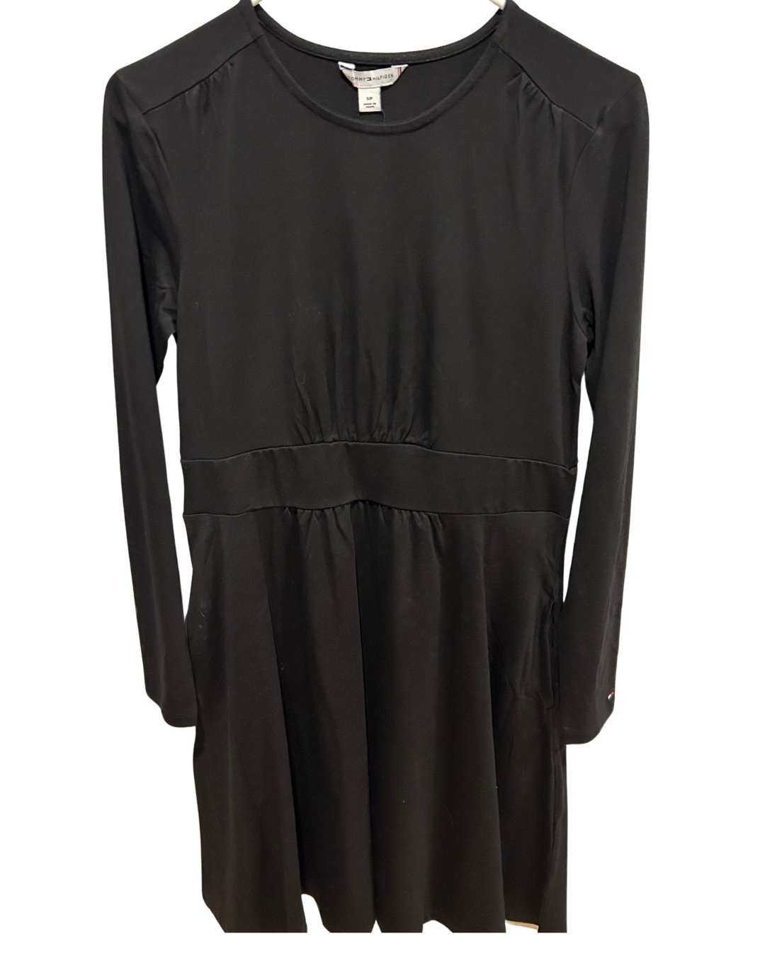 Classic Black Long-Sleeve Dress