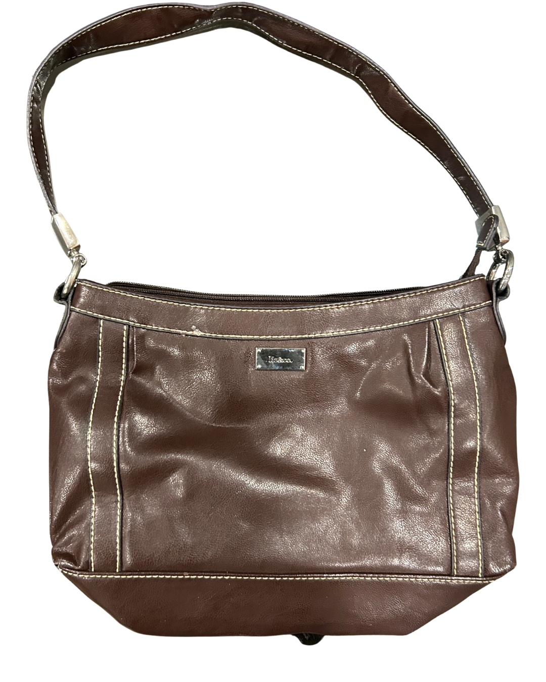 Elegant Brown Shoulder Bag