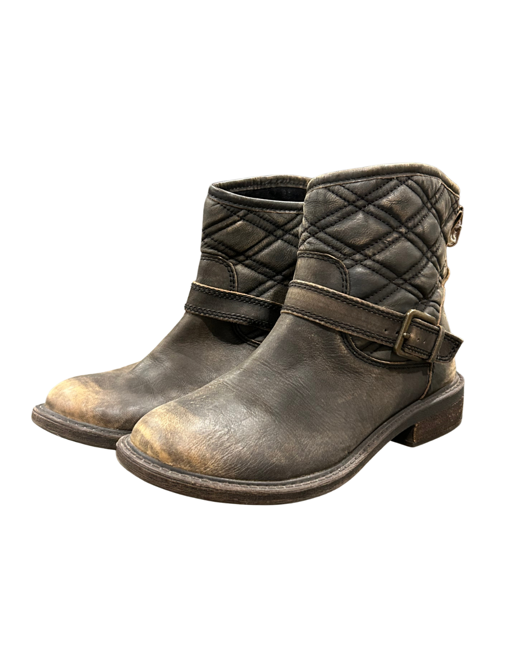 Vintage Leather Ankle Boots  Size - 7.5