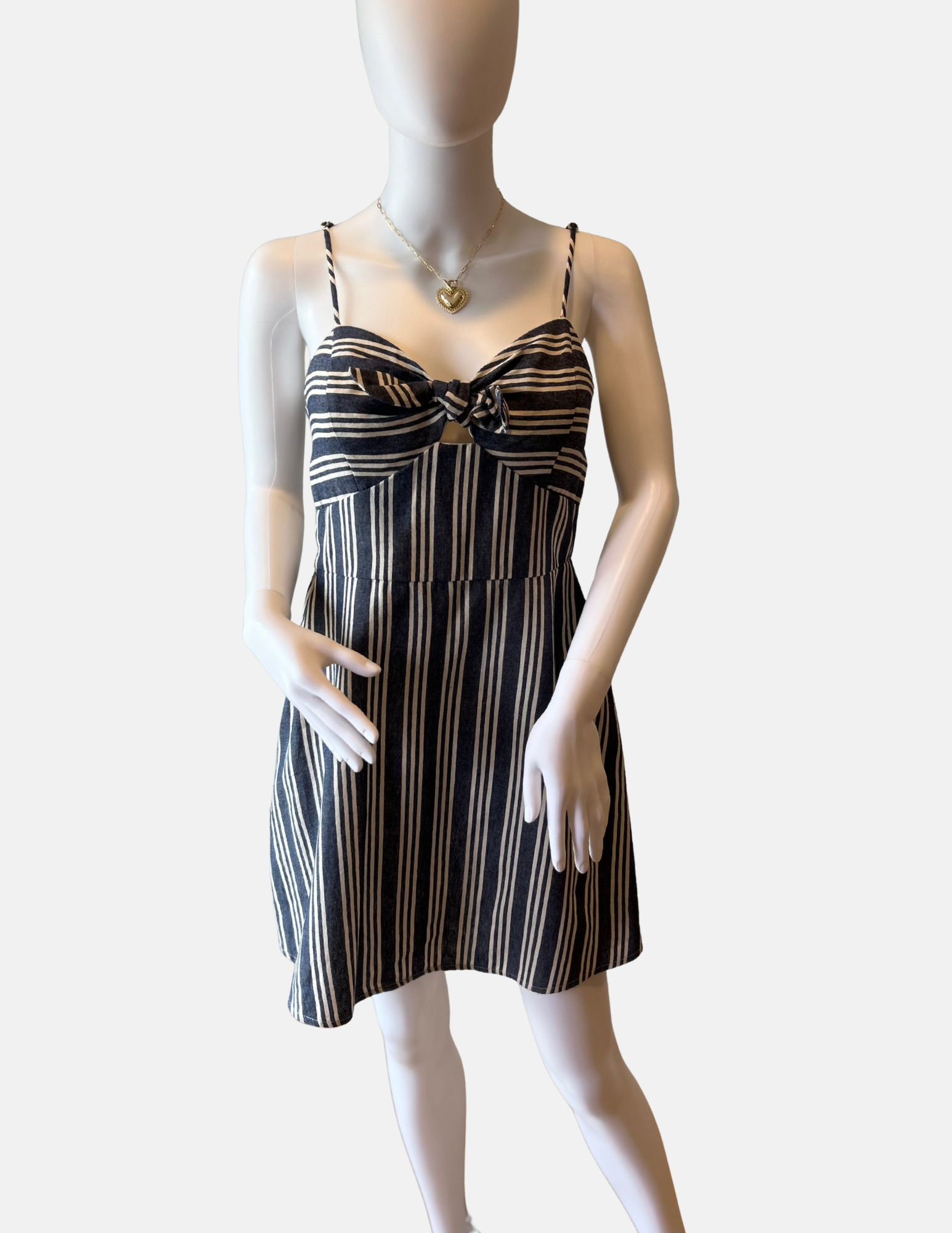 Summer Breeze Striped Dress Size - XL