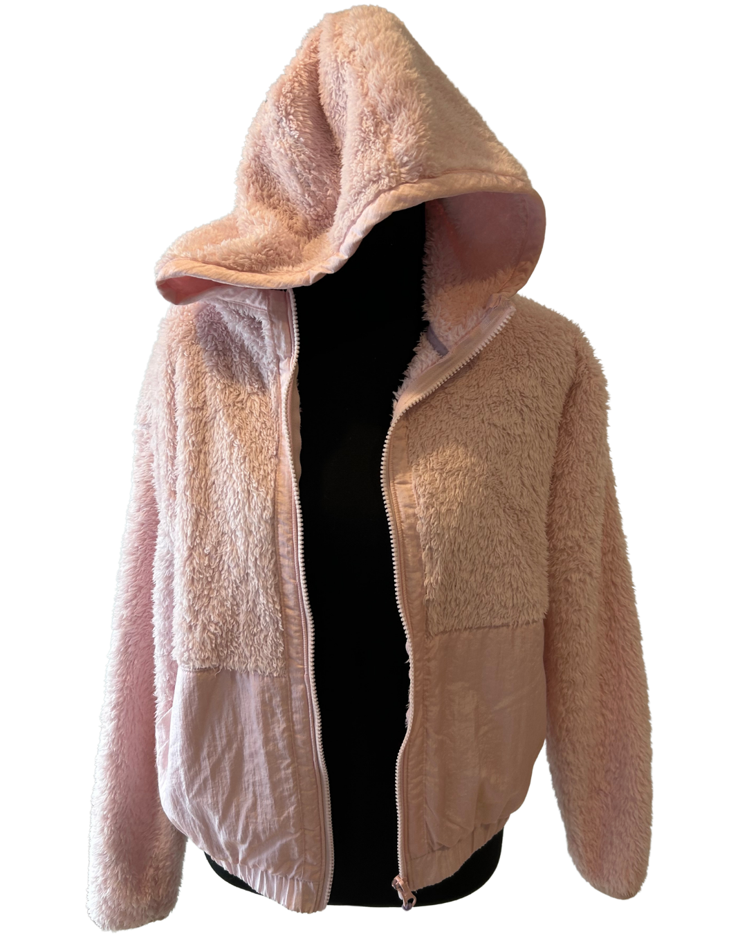 XL Blush Plush Hoodie