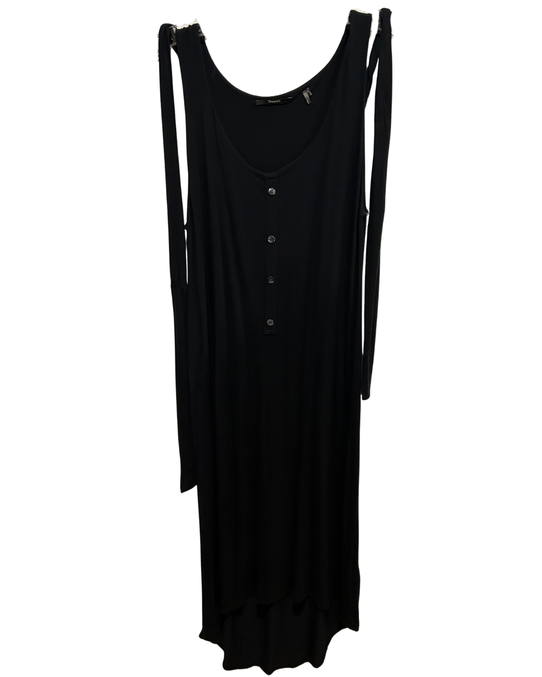 Sleeveless Black Maxi Dress - Small