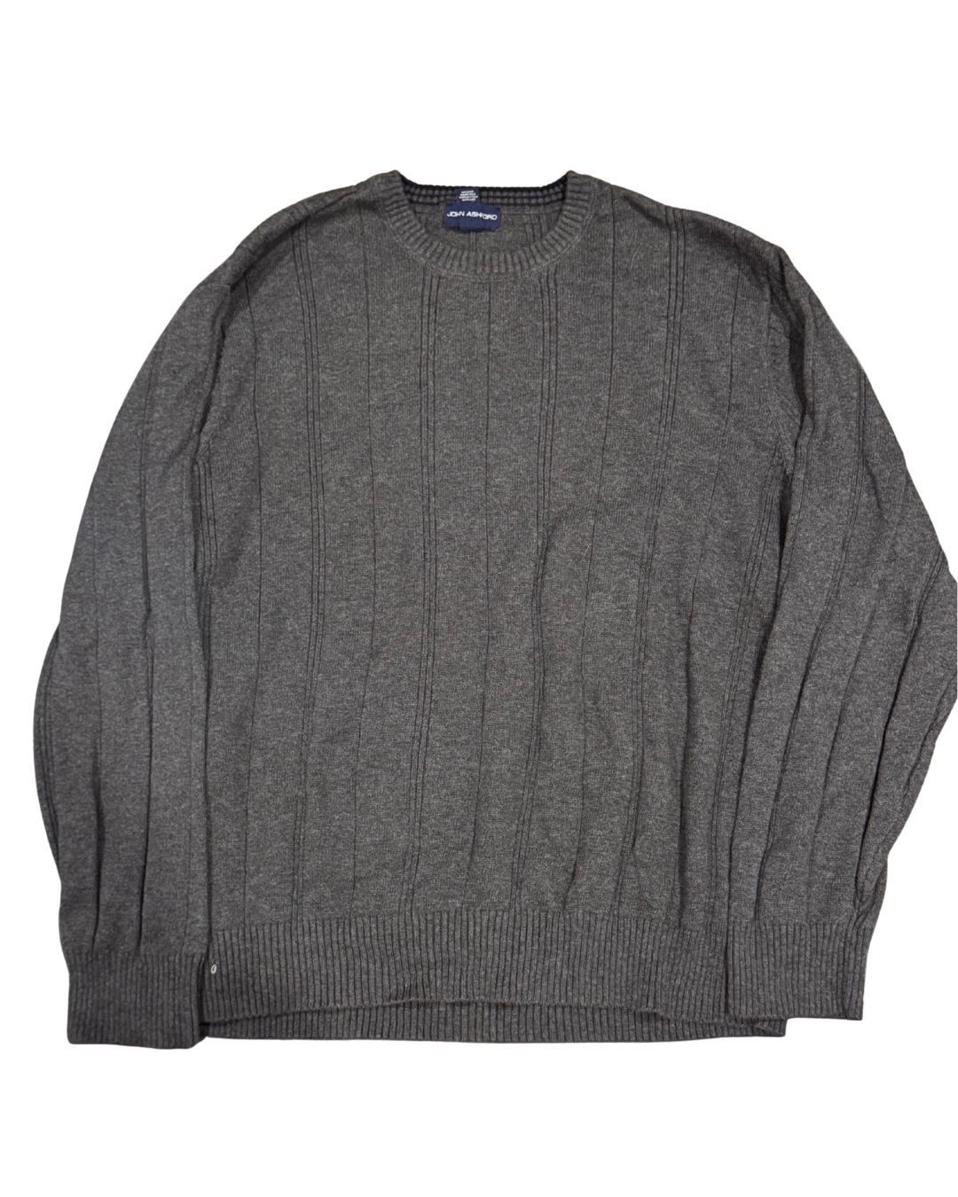 Classic Gray Knit Sweater Size - L