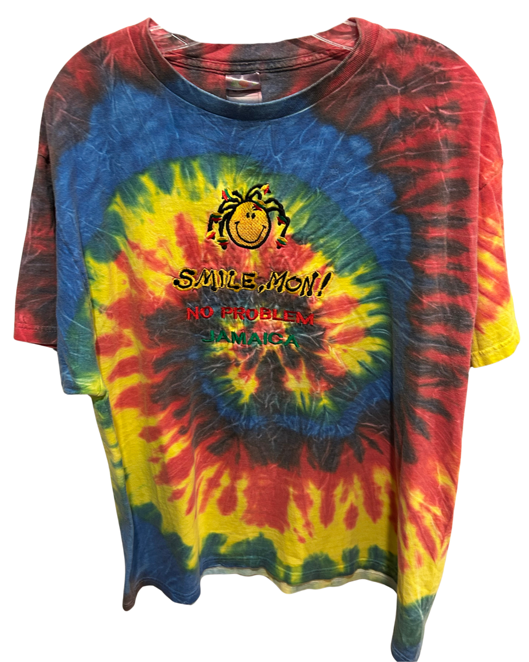 Vintage Island Vibes Tie-Dye T-Shirt - XL