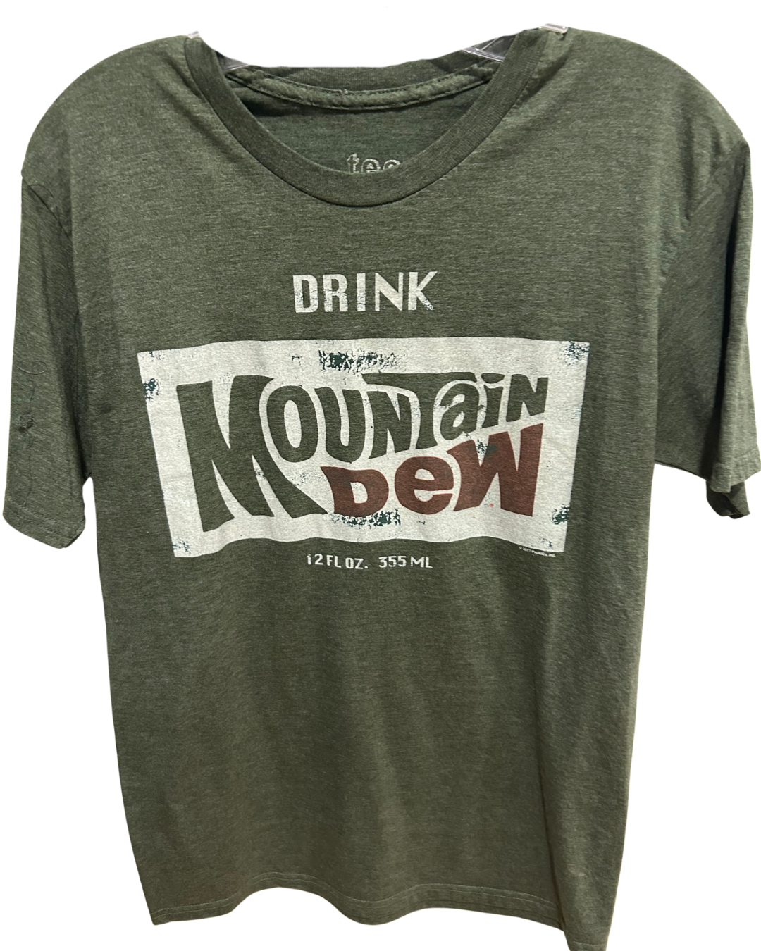 Vintage Mountain Dew Graphic Tee - Medium