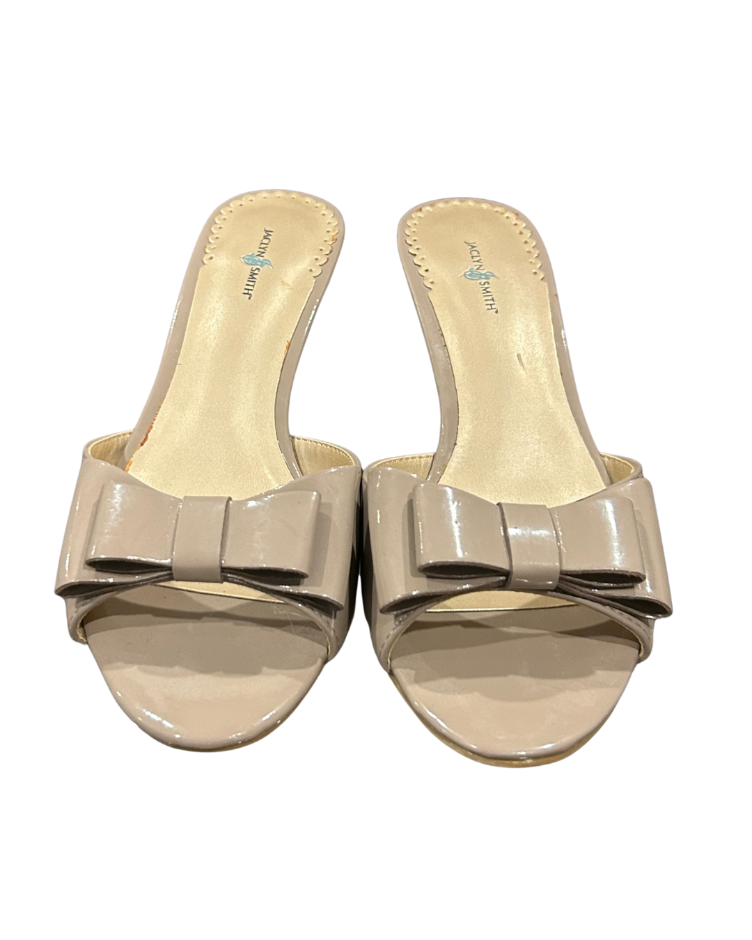 Chic Bowknot Slip-On Sandals Size - 6