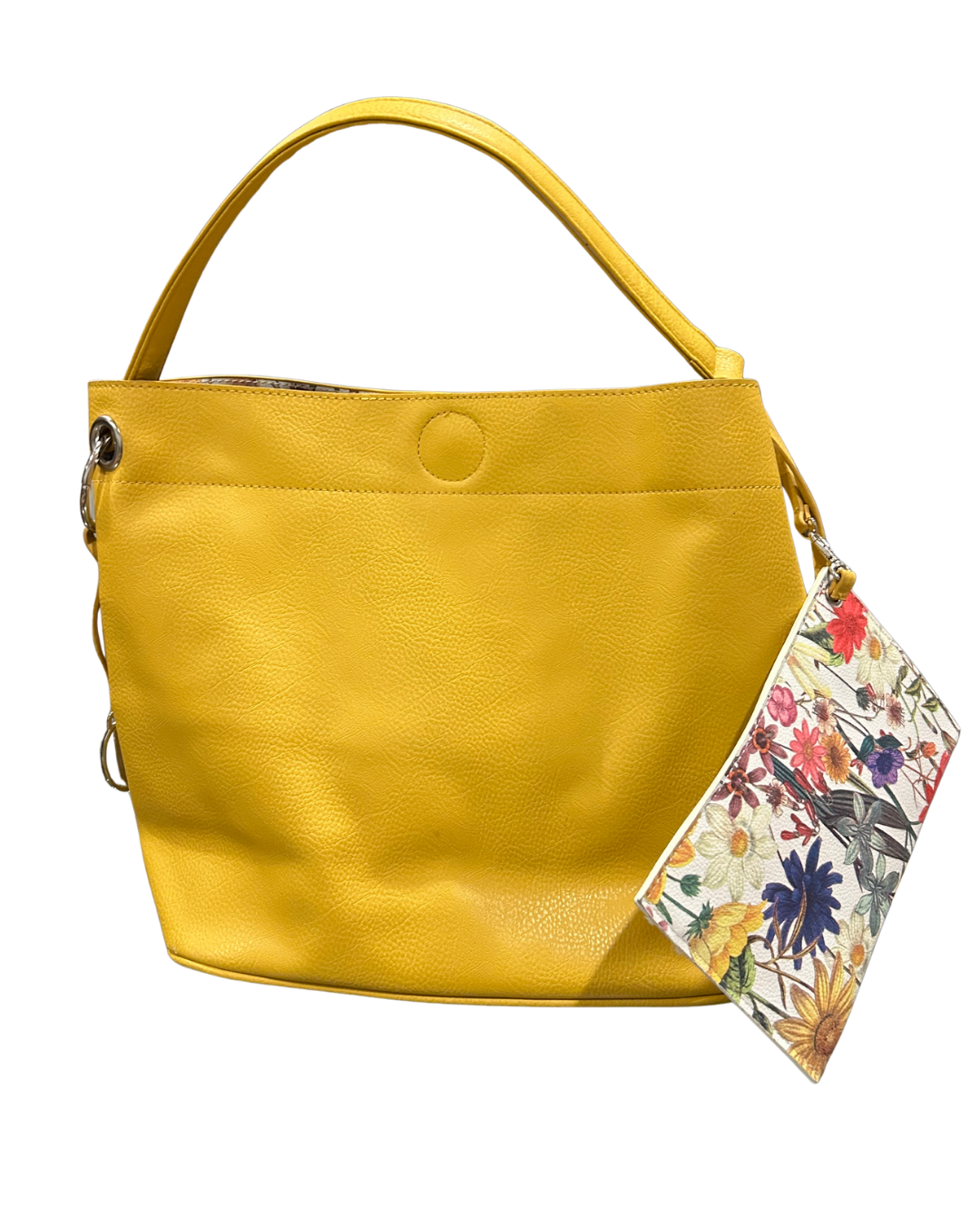 Sunshine Chic Yellow Handbag