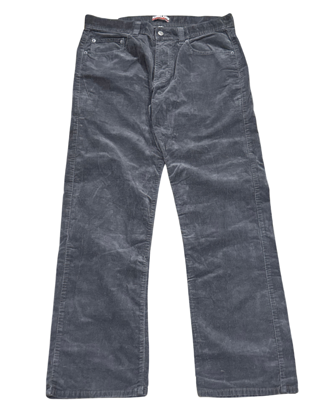 Men's Classic Gray Corduroy Pants