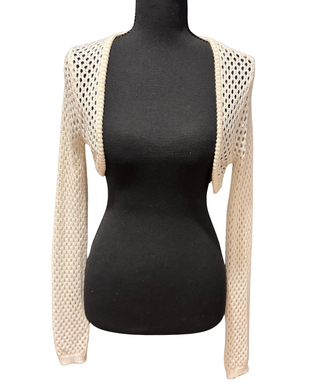 Elegant Crochet Shrug Size - S