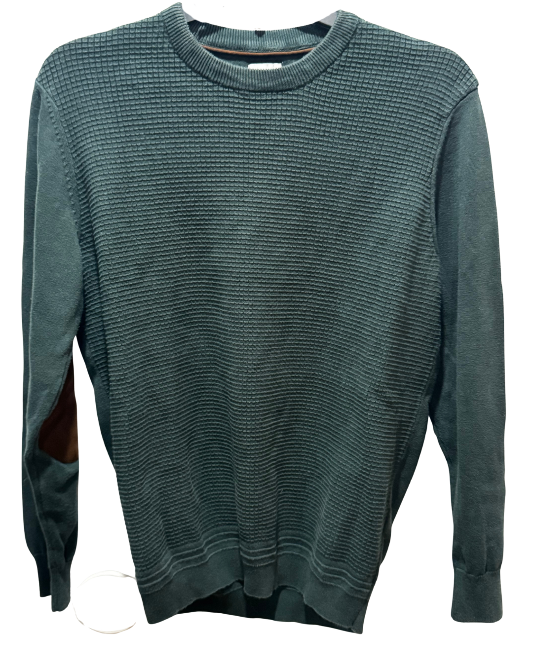 Zara Green Premium Textured Sweater Size - M