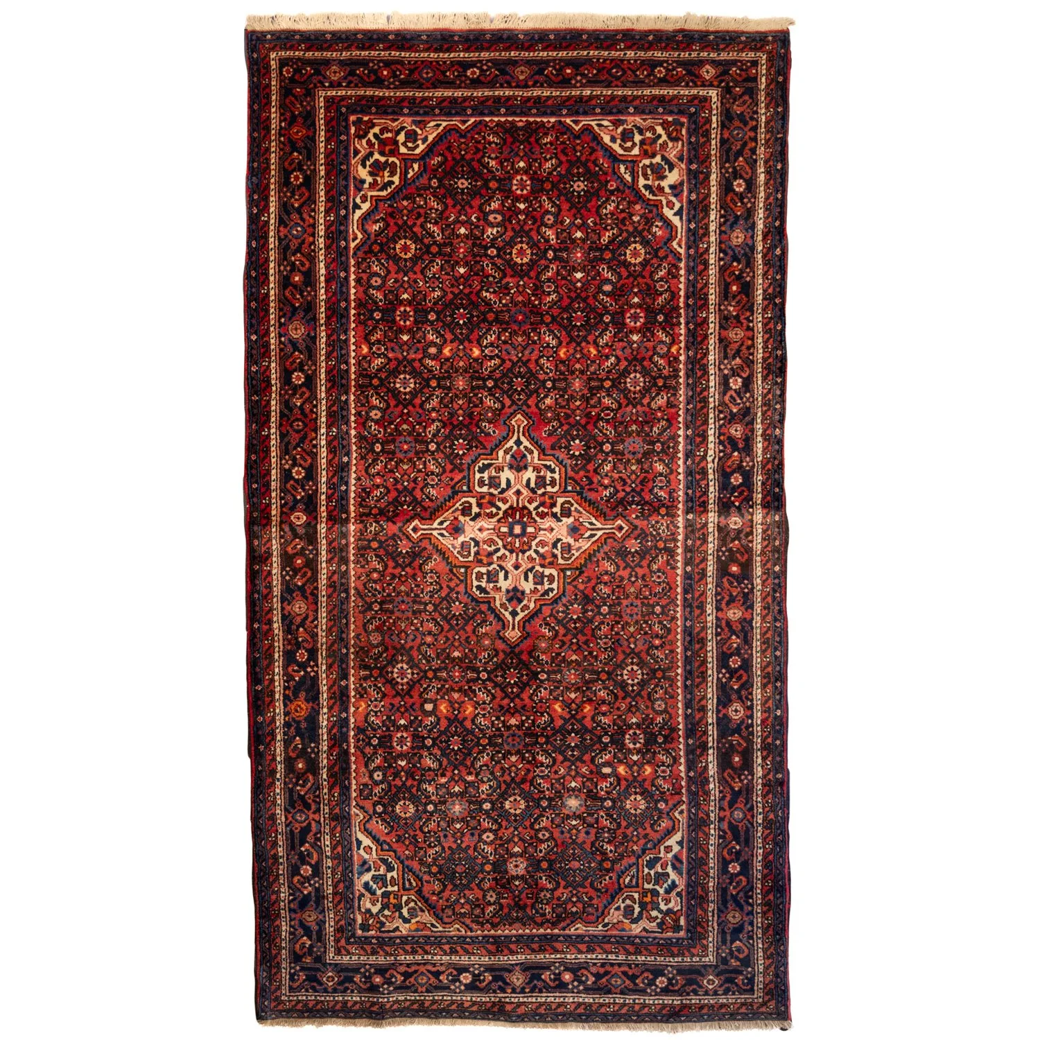 Persian Hamadan Centre Medallion Rug – 305 × 164 cm