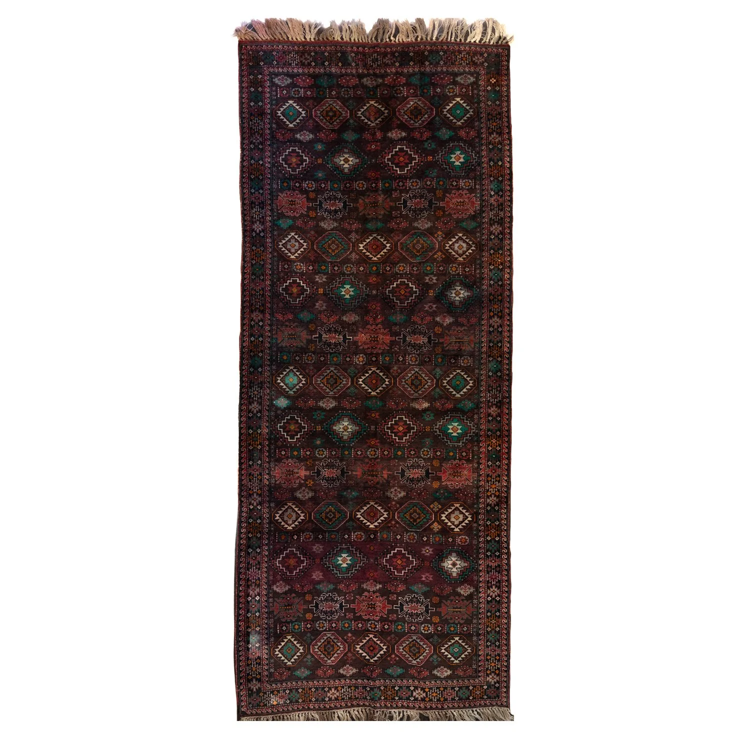 Persian Baluch Long Rug – 385 × 157 cm