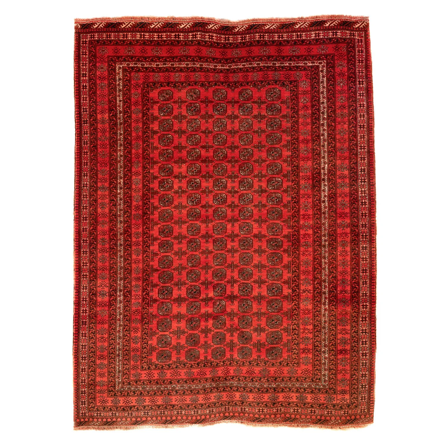 Vintage Turkoman Rug – 280 × 200 cm