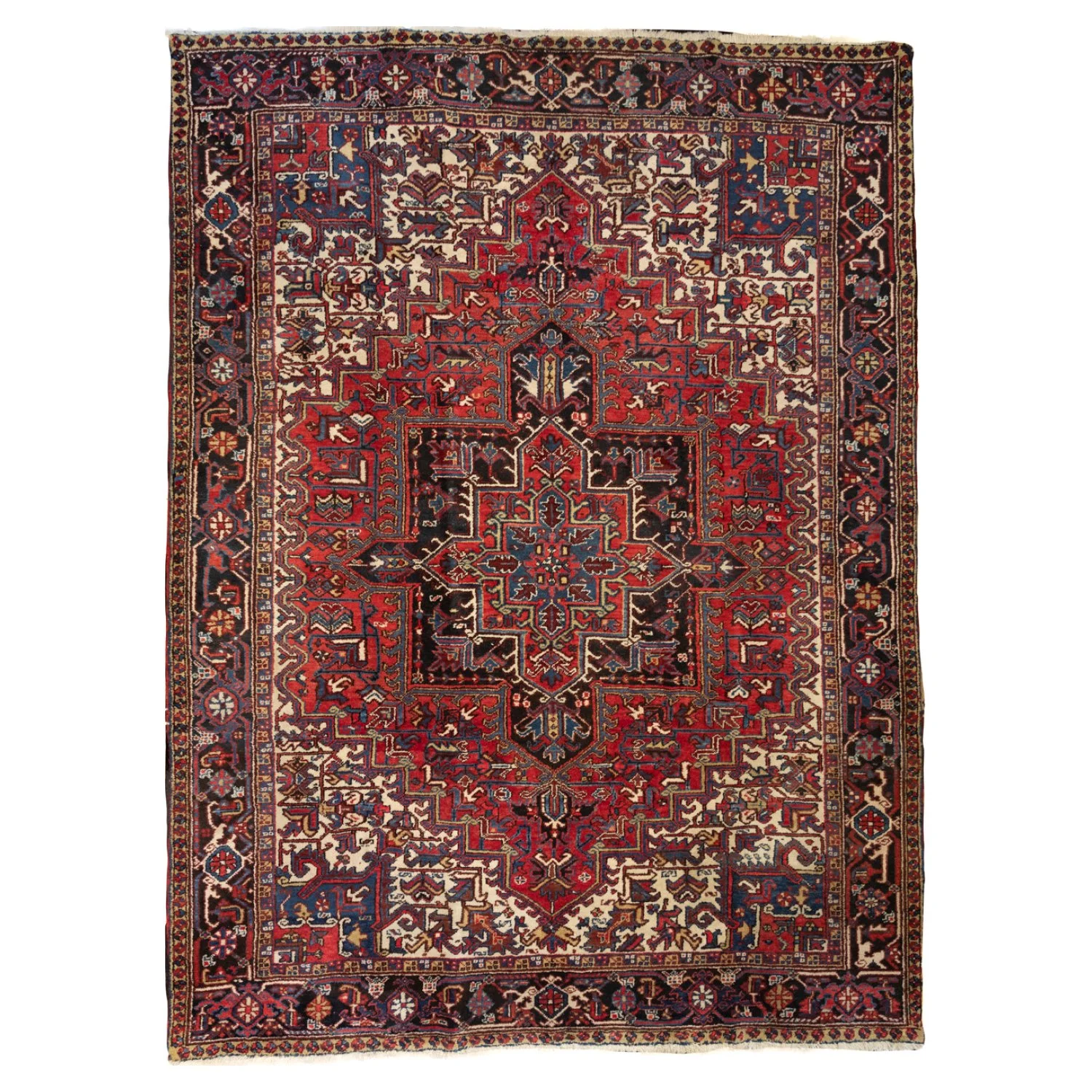 Vintage Persian Heriz Rug - 350 × 260 cm
