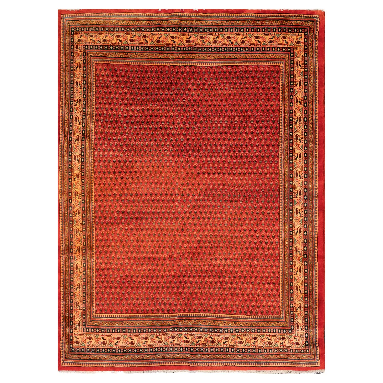 Persian Hamadan Mir Rug – 275 × 205 cm