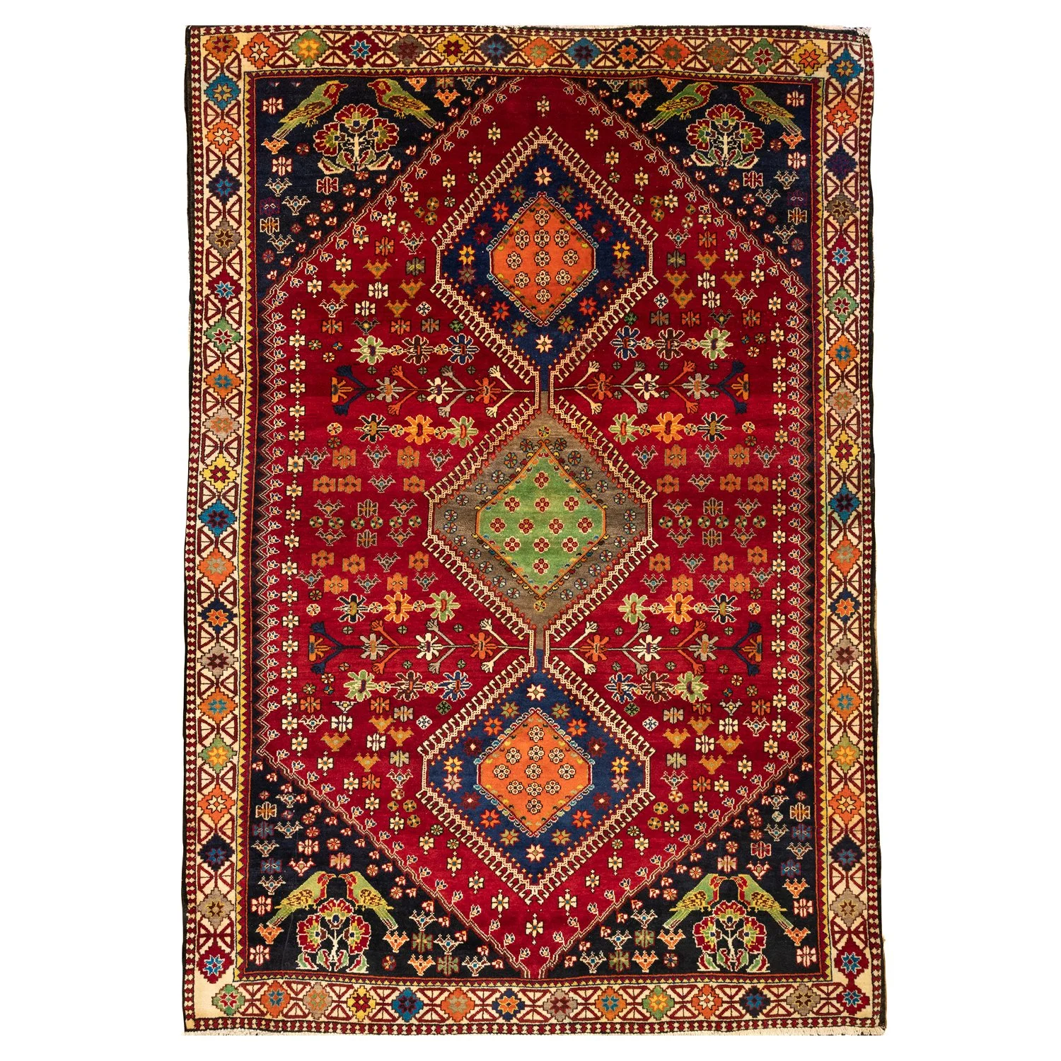Persian Qashqai Rug – 300 × 210 cm