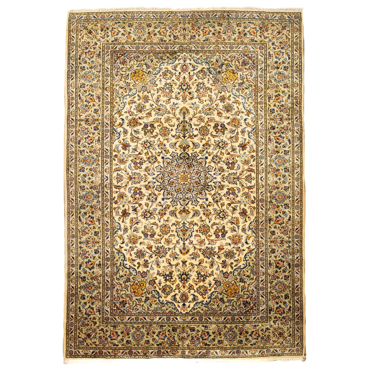 Traditional Persian Kashan Rug – 300 × 200 cm