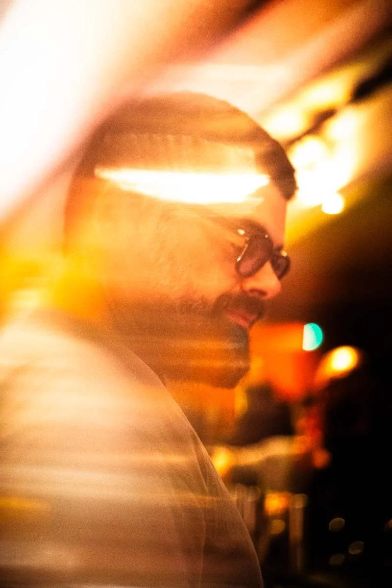 Portrait of Maz, founder of Baz Lisboa, Cais do Sodré
