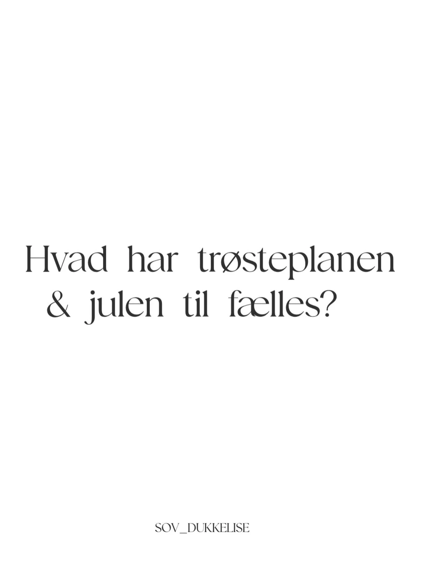 En ting er sikkert i vores familie: 
Man skal v&aelig;re MEGET varsom med at &aelig;ndre p&aring; julen 🖤

Vi taler stadig om det &aring;r, min mor kom stjerneanis i r&oslash;dk&aring;len. 
Og den nye opskrift p&aring; brunede kartofler&hellip; RIP.