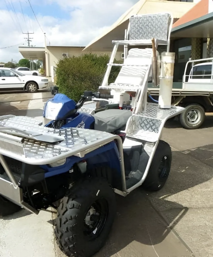 Custom quad bike and ATV fabrication project completed by Eclipse Fabrication in Atherton Tablelands