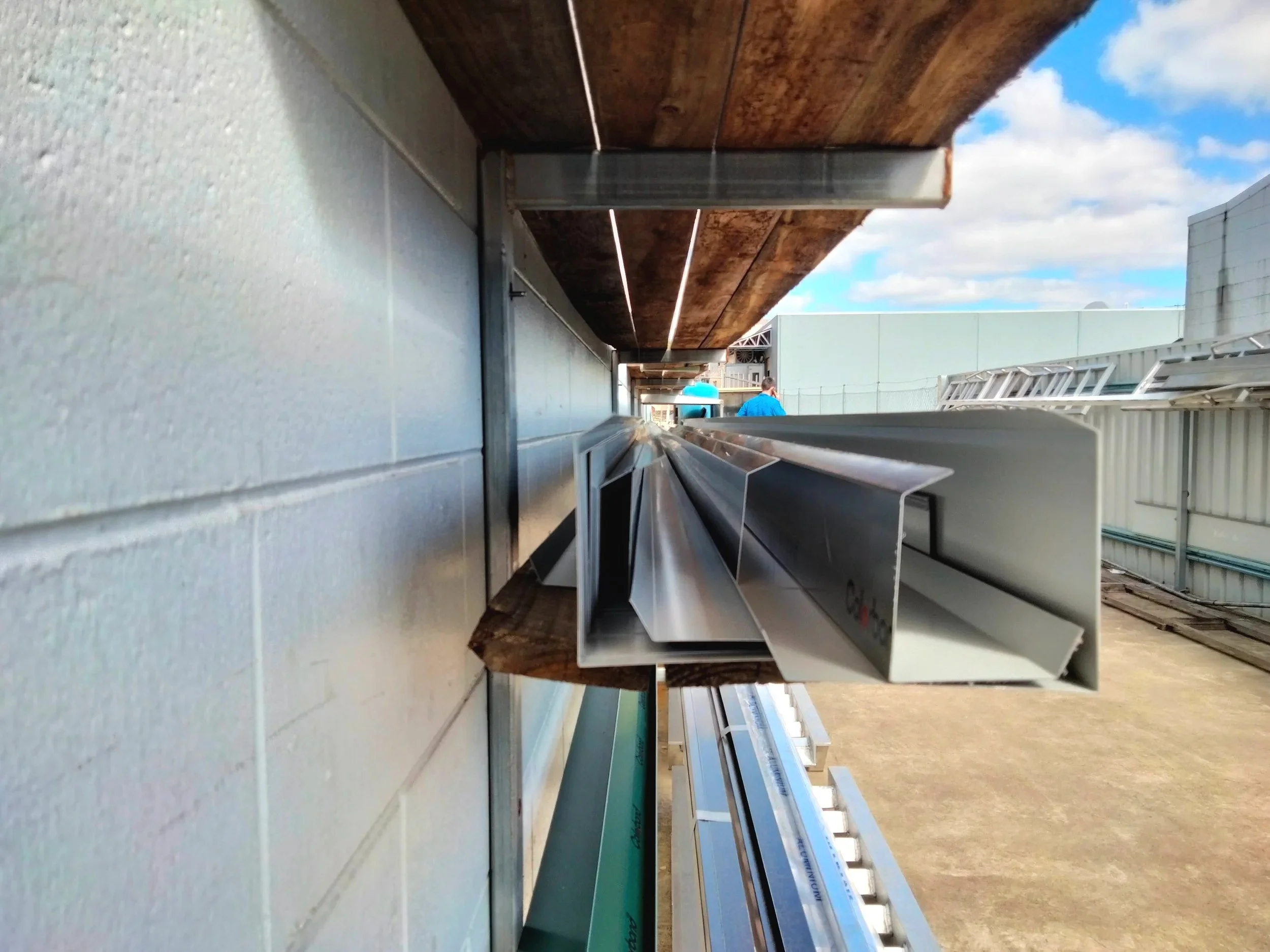 Precision sheet metal folding and custom flashings fabricated in Atherton Tablelands by Eclipse Fabrication