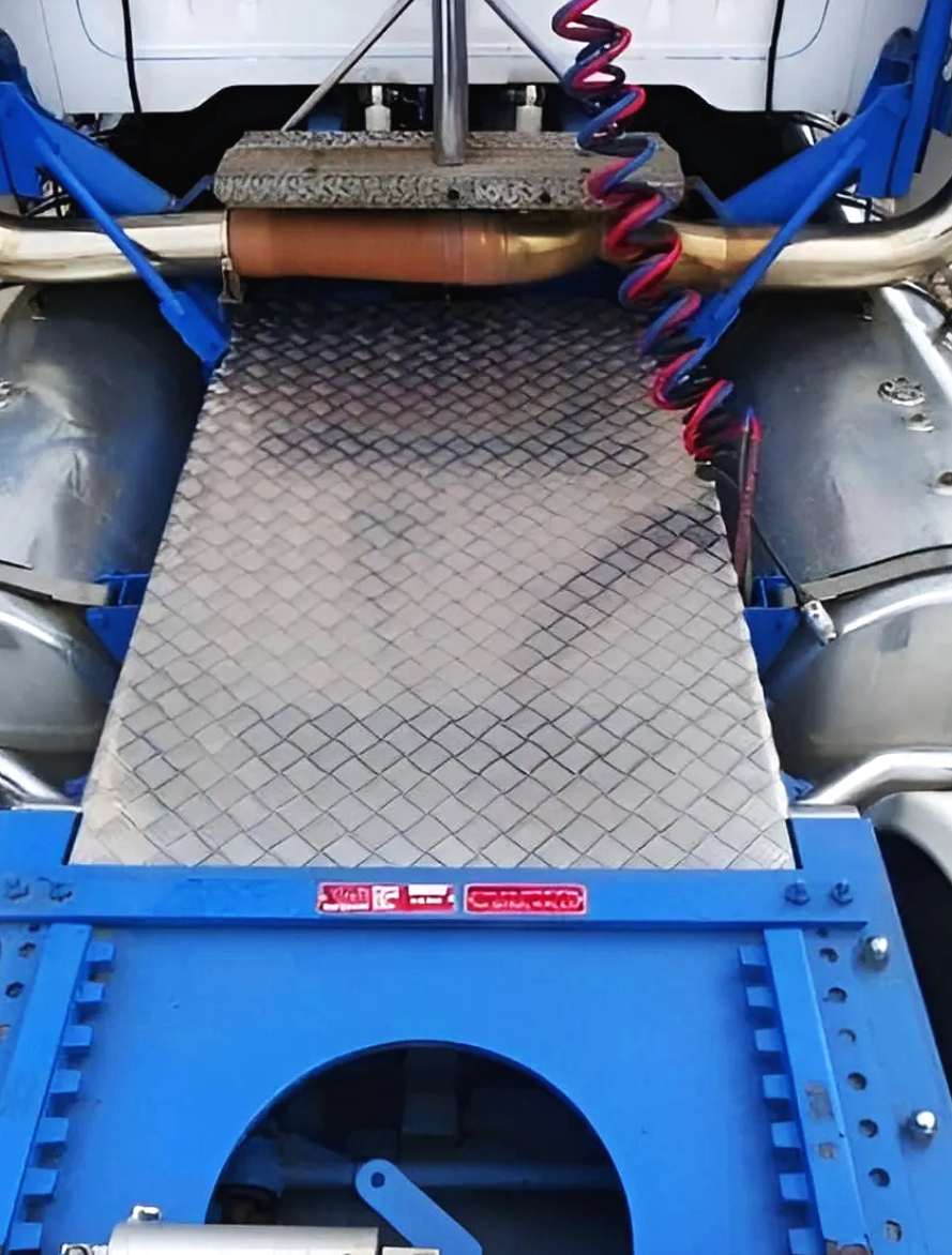 Custom checker plate truck flooring fabricated by Eclipse Fabrication in Atherton Tablelands