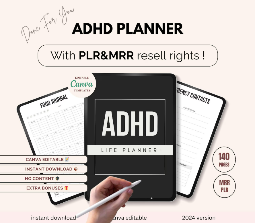 ADHD Digital Planner